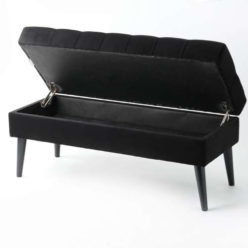 ławka otwierana z siedziskiem pikowanym