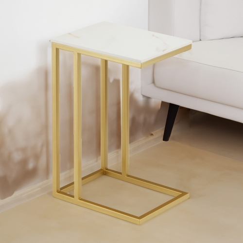 stolik pomocniczy złoty gold side table