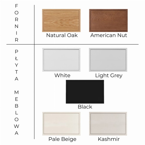 Próbka koloru mebla