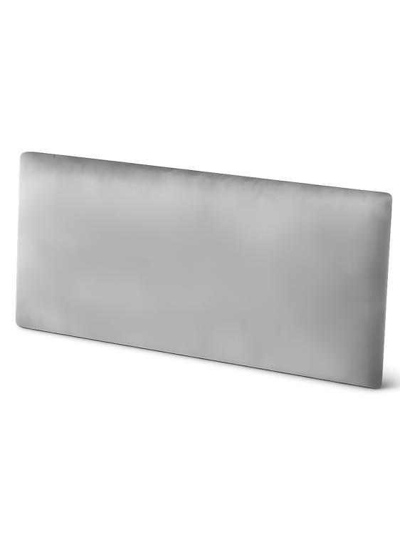 tapicerowany szary panel na ścianę