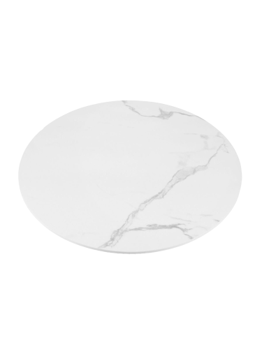 Biały blat do jadalni ze spieku kwarcowego