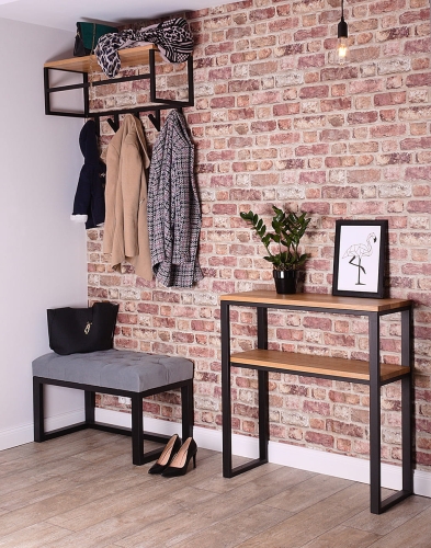 Przedpokój w stylu industrialnym