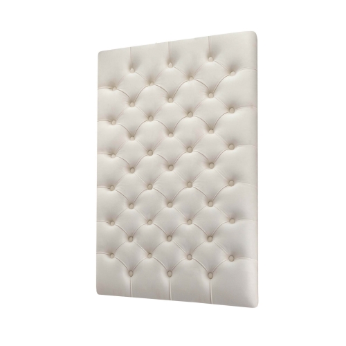 pikowany kremowy panel ścienny